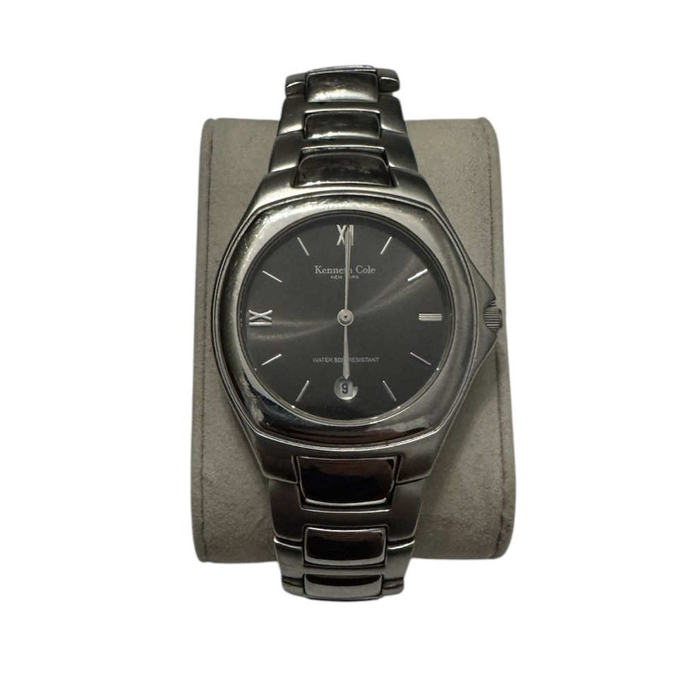 Kenneth Cole Black and Silver Men's Watch